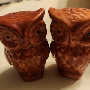 Owl Salt & Pepper Shakers